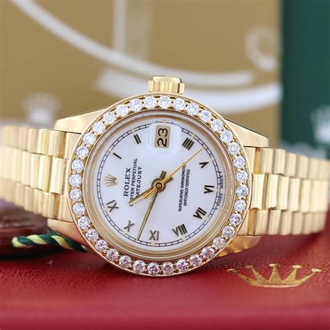 value of ladies presidential rolex|rolex datejust with president bracelet.